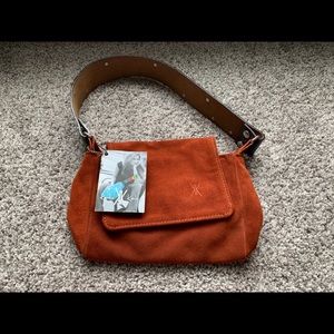 Katie Kalsi suede purse